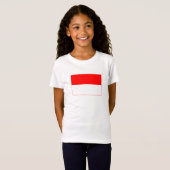 Indonesische vlag t-shirt (Voorkant volledig)