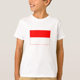 Indonesische vlag t-shirt