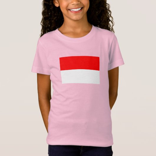 Indonesische vlag t-shirt (Voorkant)