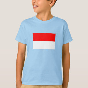 Indonesische vlag t-shirt