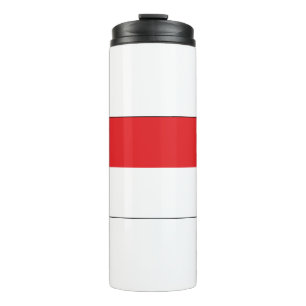 Indonesische vlag thermosbeker