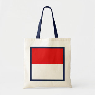 Indonesische vlag tote bag