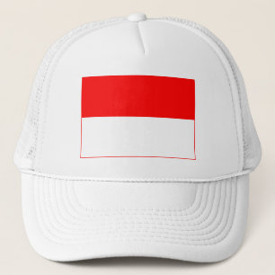 Indonesische vlag trucker pet