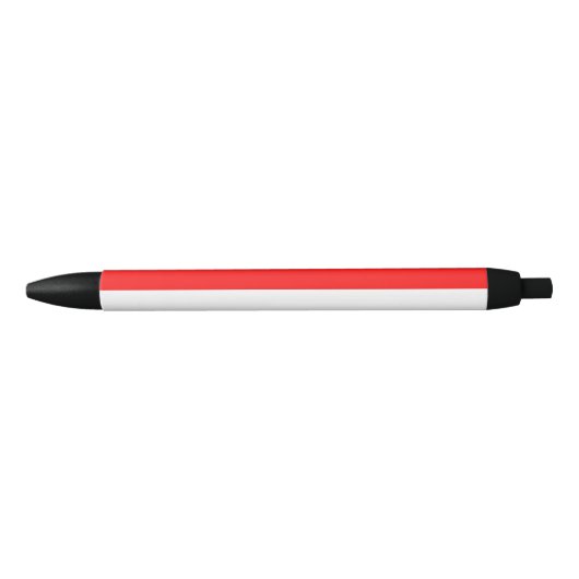 Indonesische vlag zwarte inkt pen (Voorkant)