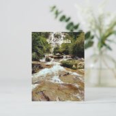 Indonesische waterval briefkaart (Staand voorkant)