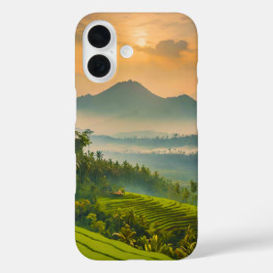 Indonesische zonsondergang iPhone 16 hoesje