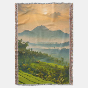Indonesische zonsondergang deken