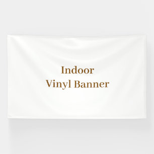 Indoor 120 cm x 360 cm vinyl banner