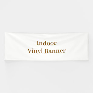 Indoor 120 cm x 360 cm vinyl banner