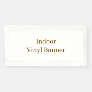 Indoor 1' x 2' Vinyl Banner -> Binnen 30 cm x 60 c