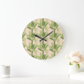 Indoor Oasis | Palmstructuurpatroon Grote Klok (Huis)