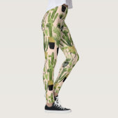 Indoor Oasis | Plant Lineup Patroon Leggings (Rechts)