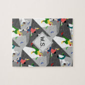 Indoor Rock-klimmen Legpuzzel (Horizontaal)