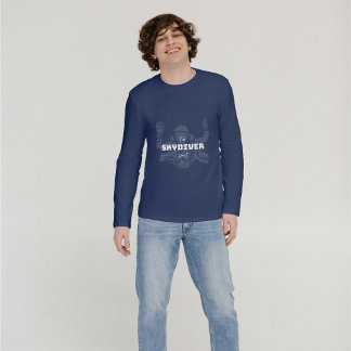 Indoor skydiving hobby sport t-shirt