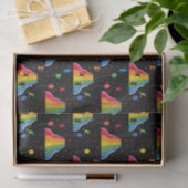 Indoor Slide Park Kids Playground  Tissuepapier (Geschenk)