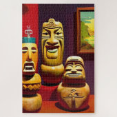 Indoor Tiki Life Ken Gage Art Legpuzzel (Verticaal)