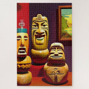 Indoor Tiki Life Ken Gage Art Legpuzzel