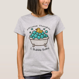 Indringende gedachten & bubbelbad t-shirt