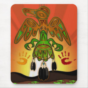 Indruk Native American Geïnspireerd Muismat