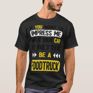 indruk op me met je auto, als het een schattig wer t-shirt
