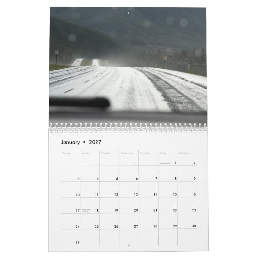 indrukken uit Canada Kalender (Jan 2027)
