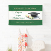 indrukwekkende mastergraad! Afgestudeerd Spandoek (Insitu)