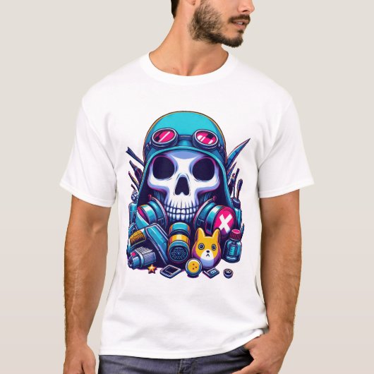 Indrukwekkende Skull T-shirt (Voorkant)