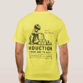 INDUCTION T-SHIRT (Achterkant)