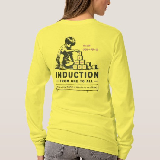 INDUCTION T-SHIRT (Achterkant)
