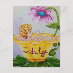 "INDULGE" edele Briefkaarten