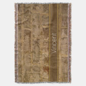 Industrial Chic Bricks Deken (Voorkant Verticaal)