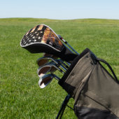 Industrial Construction Flag Sparks Golfheadcover (Insitu)