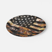 Industrial Construction Flag Sparks Papieren Bordje (Gekanteld)