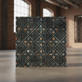 Industrial Geometric Pattern #2 ID1227 Tegeltje