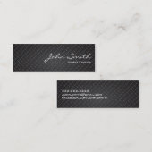 Industrial Metal Video Editor Visitekaartje (Voorkant / Achterkant)