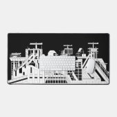 Industrial Metallurgical Combine Silhouette (Clavier et souris)