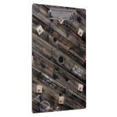 Industrial Rustic Wooden Wire Spool Klembord (Rechts)