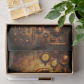 Industrial Steampunk Elements Set FH1 Decoupage Tissuepapier (Geschenk)