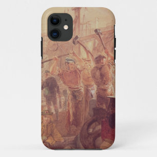 Industrie aan de Tyne: IJzer en Steenkool (a/w) iPhone 11 Hoesje