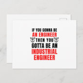 INDUSTRIE AANKONDIGINGSKAART (Voorkant / Achterkant)