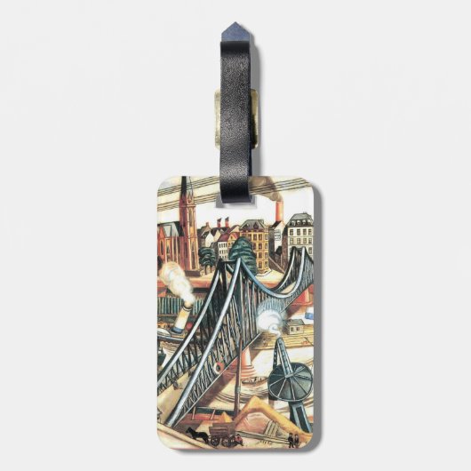 Industrie Bagagelabel (Achterkant verticaal)