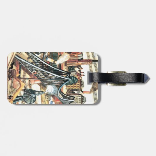 Industrie Bagagelabel (Achterkant horizontaal)