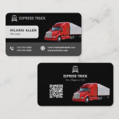 Industrie du camionnage moderne | Carte de visite (Devant / Derrière)