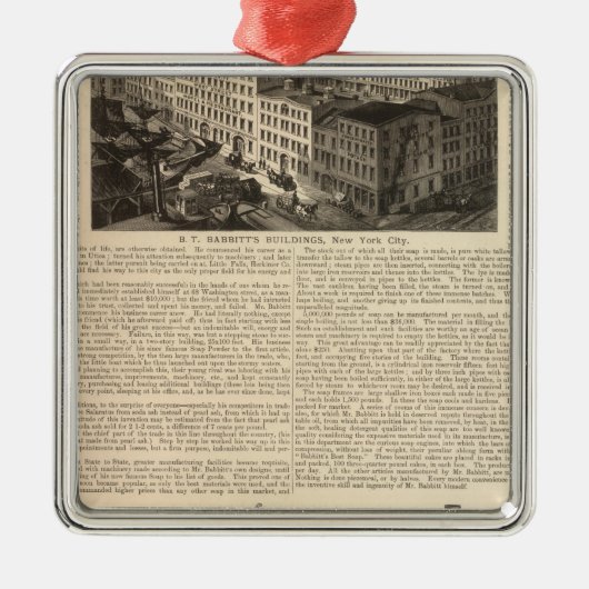 Industrie, magazijnen metalen ornament (Voorkant)