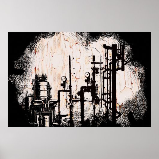 Industrie Poster (Voorkant)