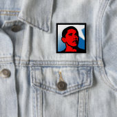 Industrie van Obama-Button Vierkante Button 5,1 Cm (In situ)