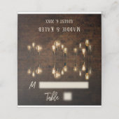 Industriebakstenen, Edison Lights Casual Typografi (Buitenkant ongevouwen)