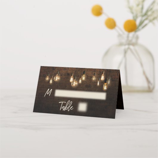 Industriebakstenen, Edison Lights Casual Typografi (Voorkant)