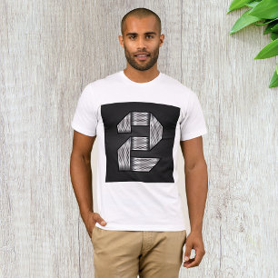 Industrieel Chrome Nummer 2 Vet Metaal T-shirt