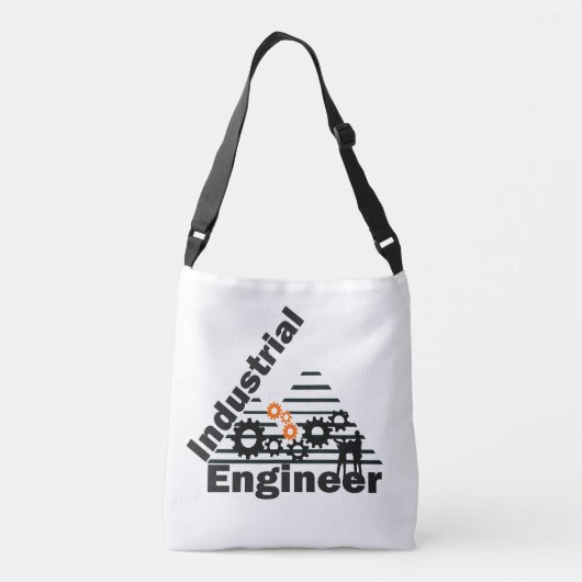 industrieel ingenieur crossbody tas (Achterkant)